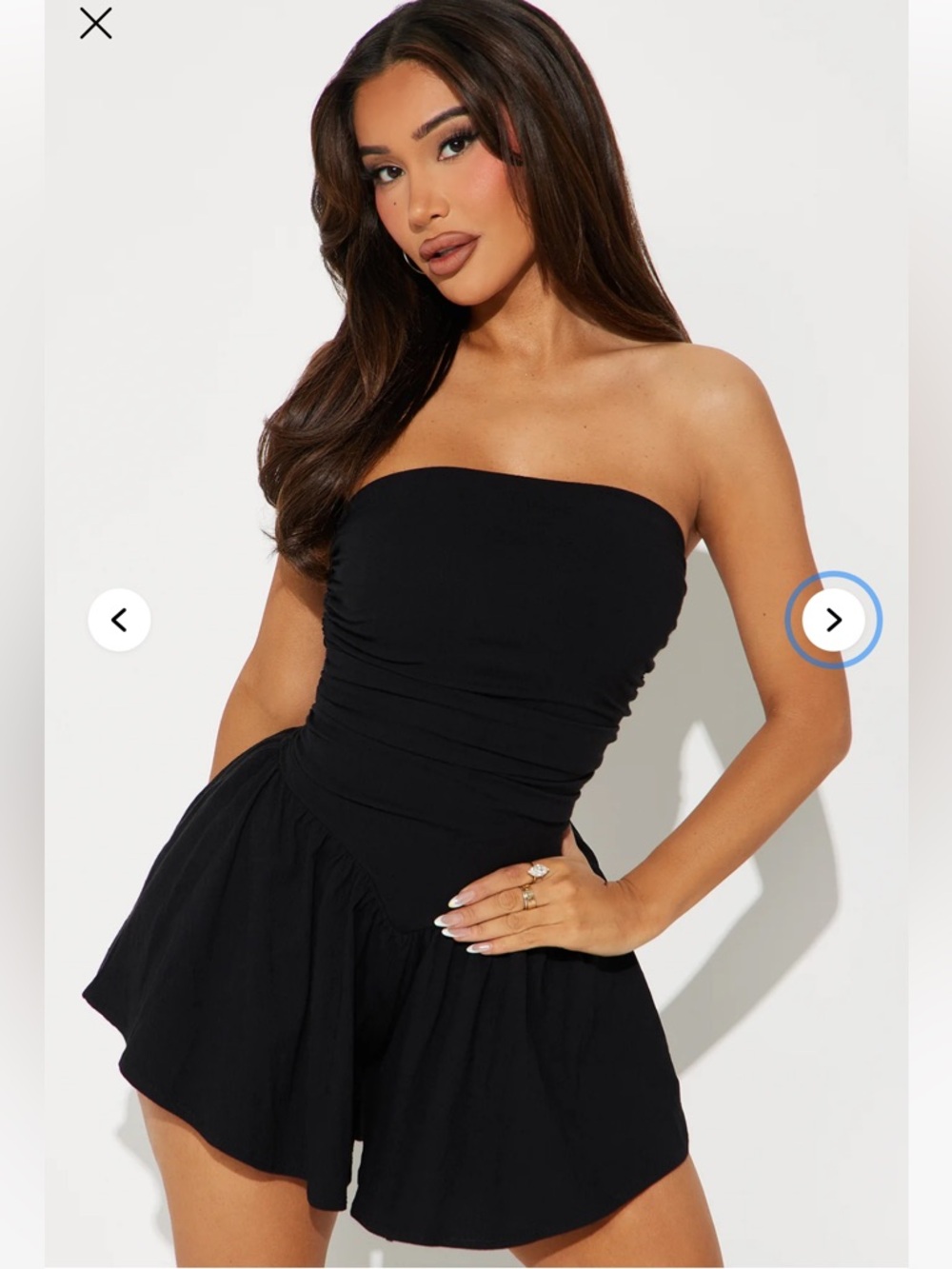 Stable Stretch Linen Romper